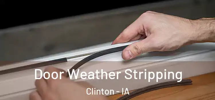 Door Weather Stripping Clinton - IA