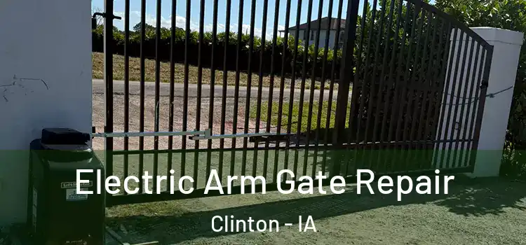 Electric Arm Gate Repair Clinton - IA