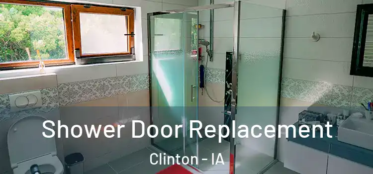 Shower Door Replacement Clinton - IA