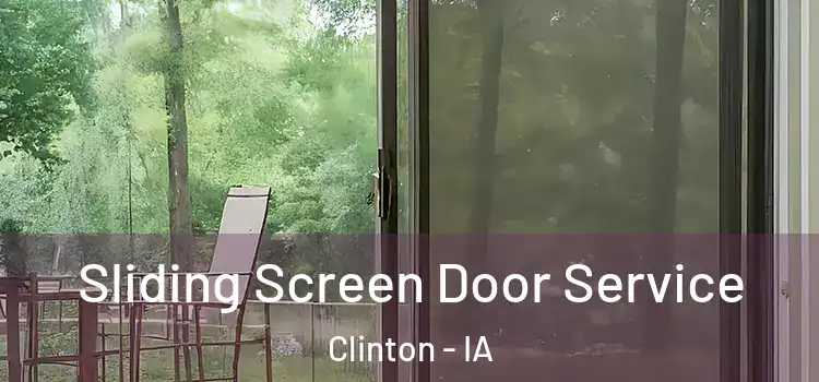 Sliding Screen Door Service Clinton - IA