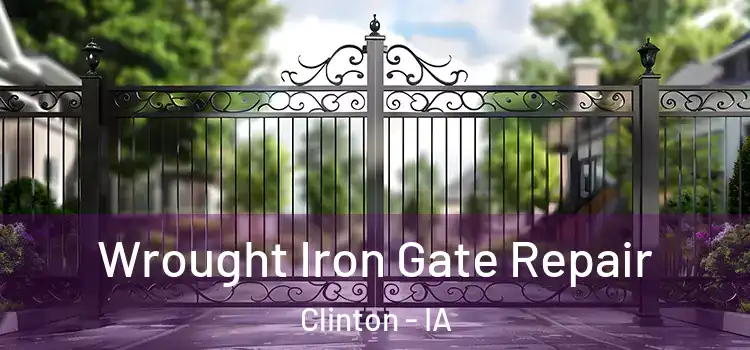 Wrought Iron Gate Repair Clinton - IA